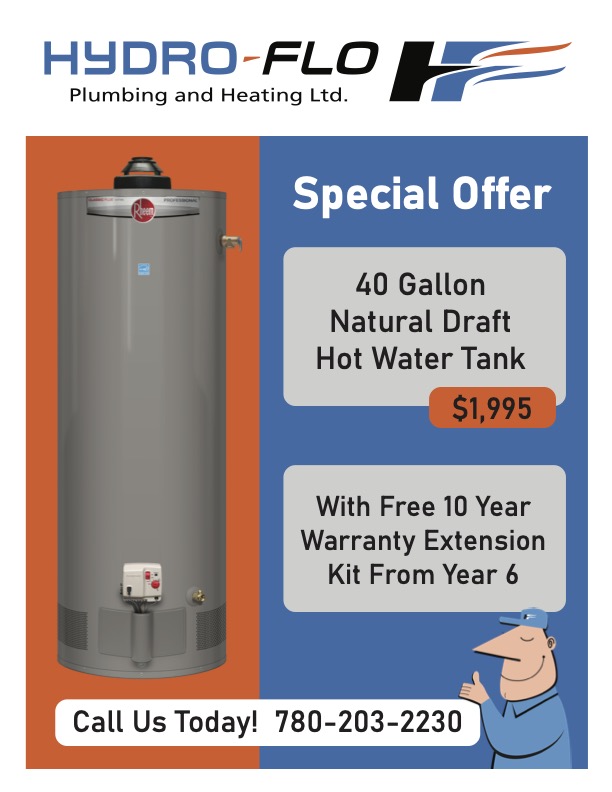 Hydro-Flo water tank special offer