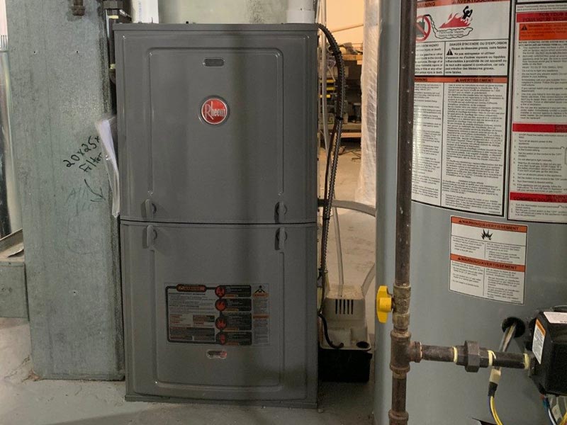 Rheem furnace unit