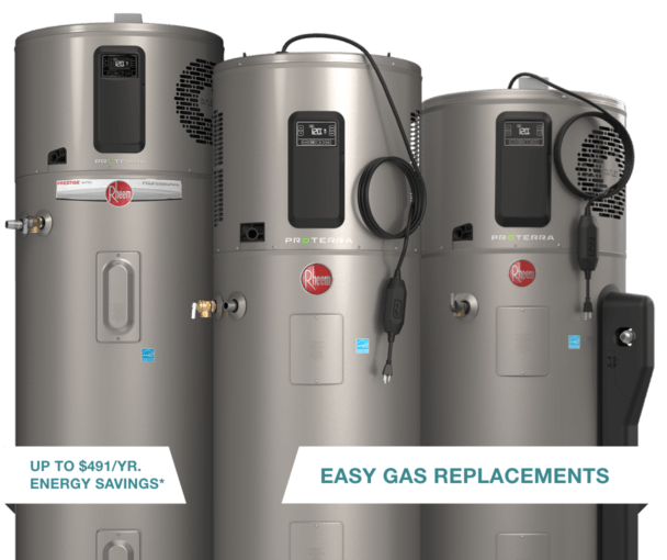 Rheem Proterra water heaters in Edmonton, AB 