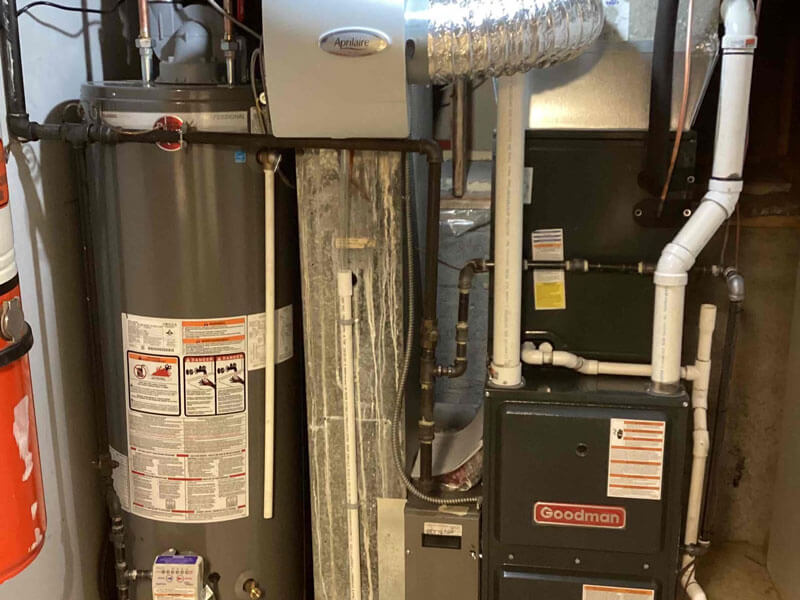 Rheem and Goodman heating units