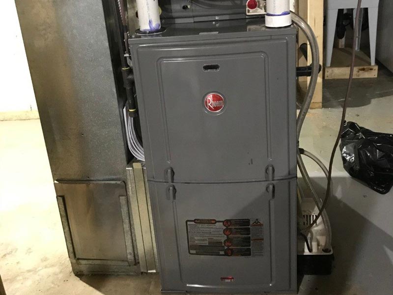 Rheem furnace unit